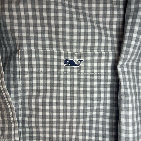 Vineyard Vines Classic Fit Tucker Button Front Shirt Mens Size Large Cotton Golf - Picture 2 of 10